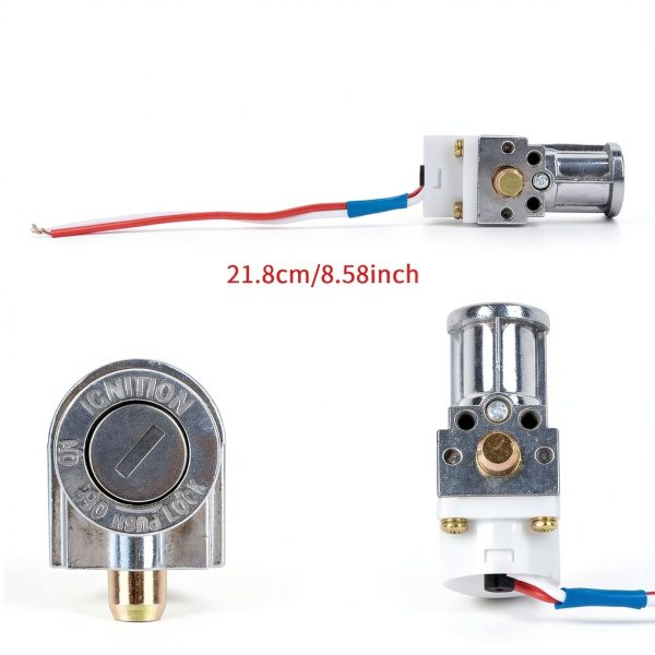 PSLER E‑Bike Ignition Switch Zinc Alloy 3‑Position-5