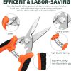 Garden Shears EWPJDK Stainless Bypass Pruner-2