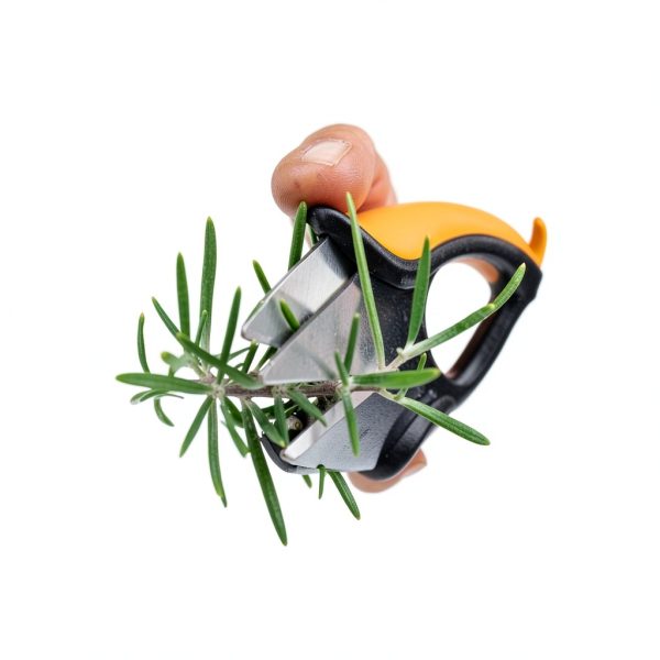 Fiskars Herb Shears Stainless Steel Bypass 5in Black-3
