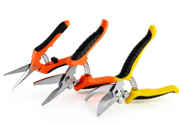 Wevove Garden Shears 3 Piece Multi Color Stainless-2