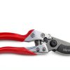 Kimura Bypass Pruning Shears Red Aluminum-2