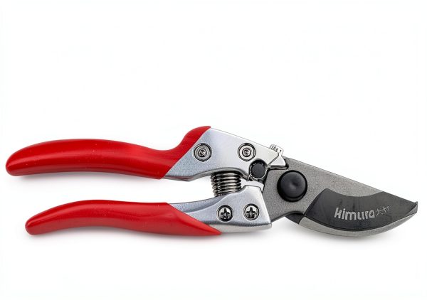 Kimura Bypass Pruning Shears Red Aluminum-2