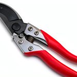 Kimura Bypass Pruning Shears Red Aluminum-0