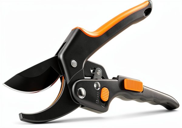 GEROSSI Garden Pruning Shears Anvil Design Orange-0