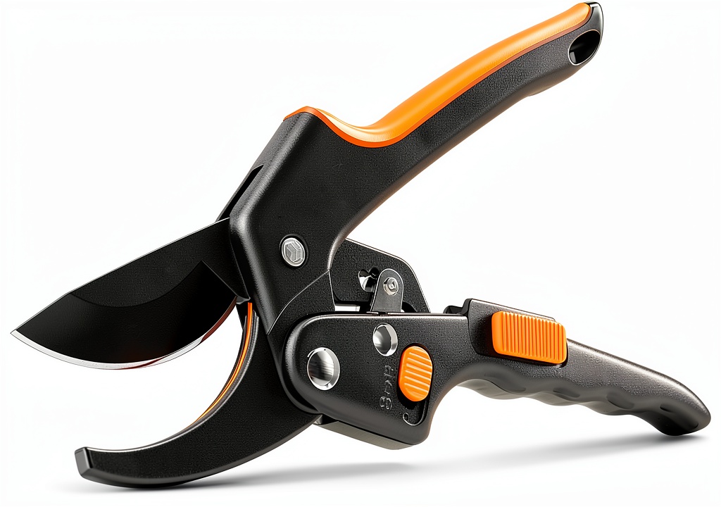GEROSSI pruning shears being used on a rose bush