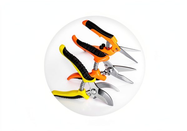 Wevove Garden Shears 3 Piece Multi Color Stainless-6