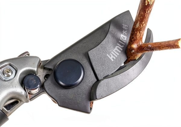 Kimura Bypass Pruning Shears Red Aluminum-7