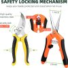 Garden Shears EWPJDK Stainless Bypass Pruner-3