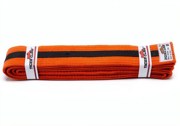 Judo Belt Tiger Claw Heavy Duty Cotton Black-0