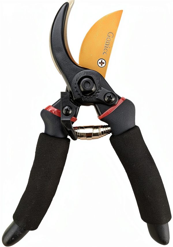 Titanium Bypass Pruning Shears gonicc Garden Tool-1