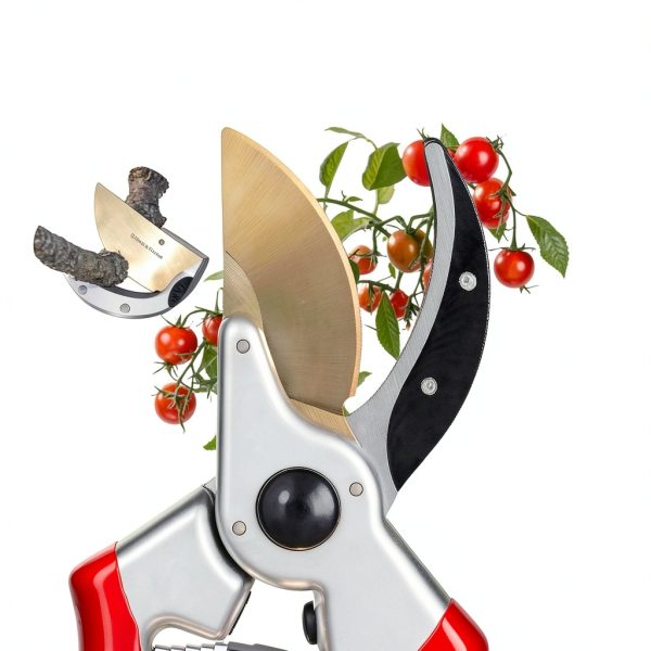 Haus Garten ClassicPRO Bypass Pruning Shears Red-7