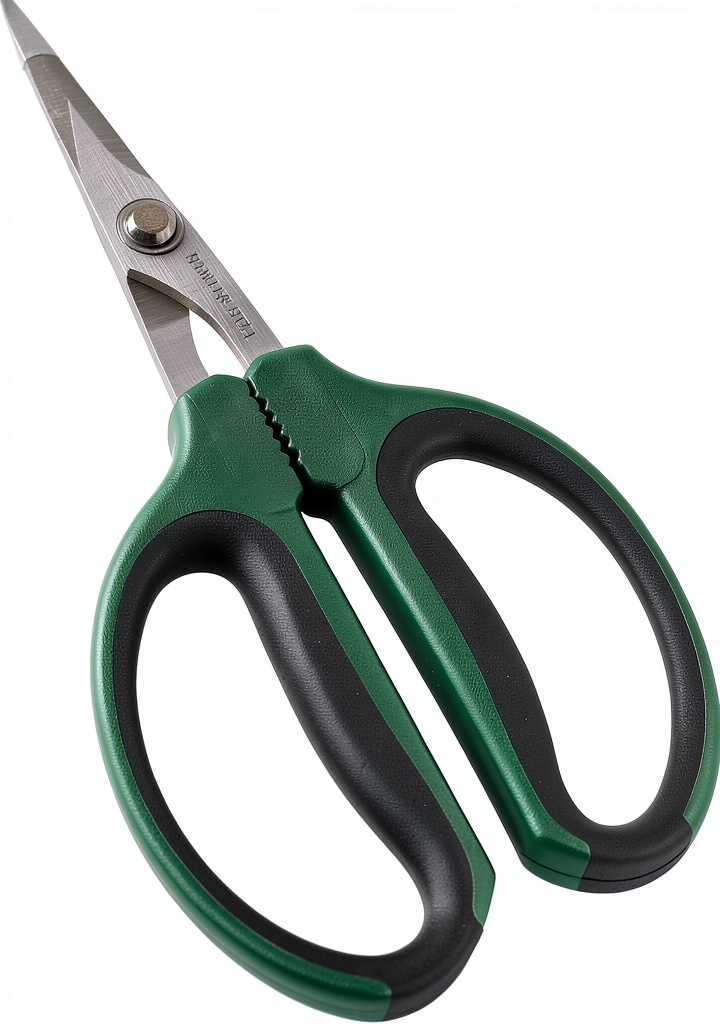 CastleGreens' Stainless Steel Gardening Scissors in action