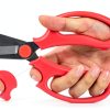 Housolution Gardening Scissors Alloy Steel Anvil-3