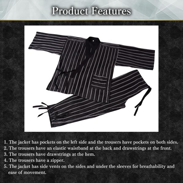 Samue Kamakura_ya Judo Suit Pintuck Fabric-4