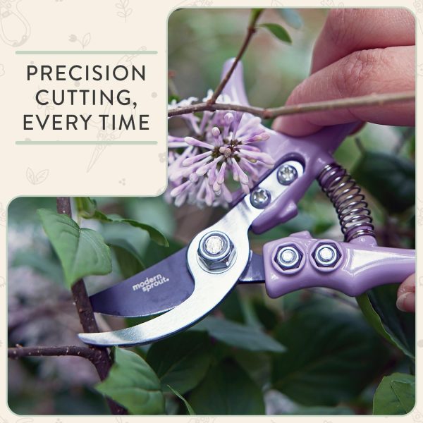 Modern Sprout Garden Pruners Chartreuse-1
