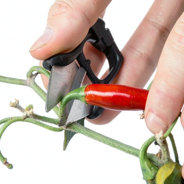 Fiskars Herb Shears Stainless Steel Bypass 5in Black-7