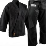 Pro Force Judo Uniform Gladiator Design Black Cotton-0