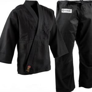 Pro Force Judo Uniform Gladiator Design Black Cotton-0