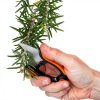 Fiskars Herb Shears Stainless Steel Bypass 5in Black-1