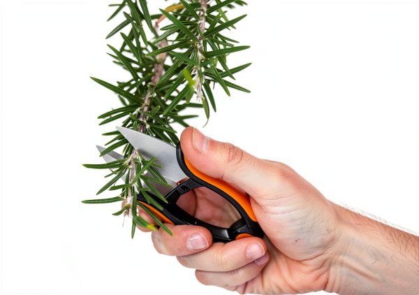 Fiskars Herb Shears Stainless Steel Bypass 5in Black-1
