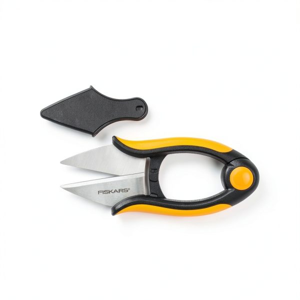 Fiskars Herb Shears Stainless Steel Bypass 5in Black-6