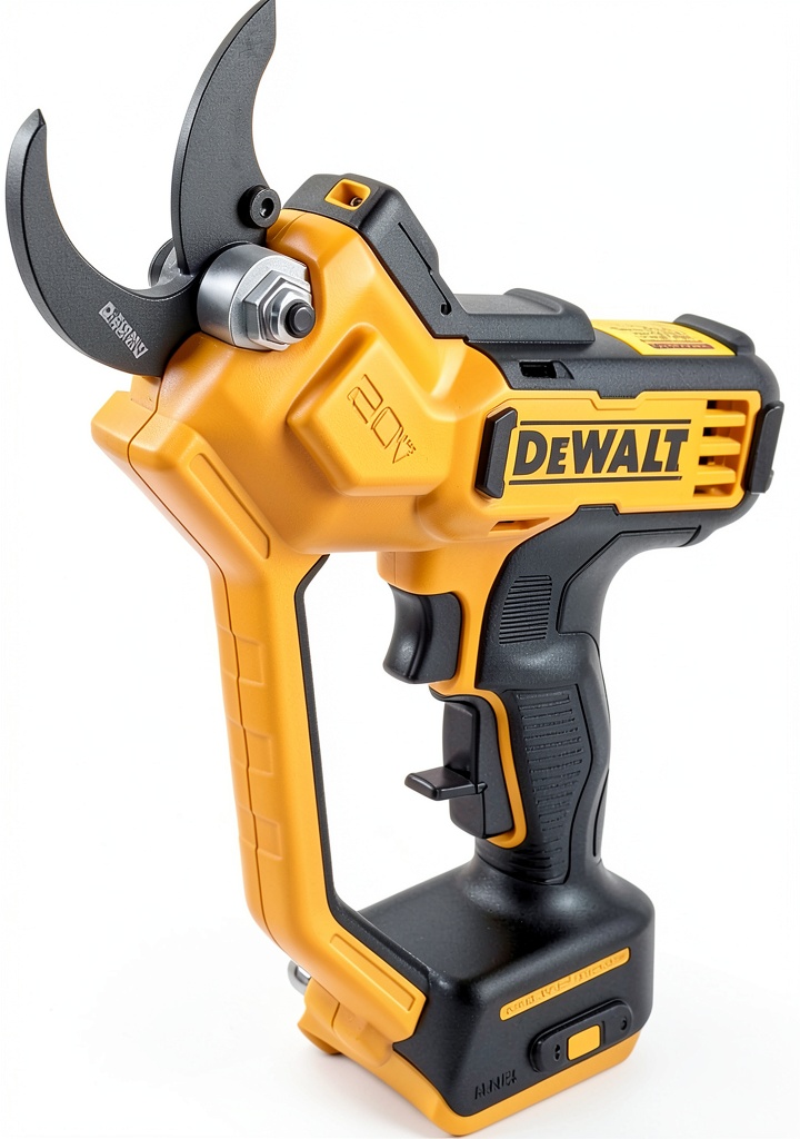 DEWALT 20V MAX Pruner in action