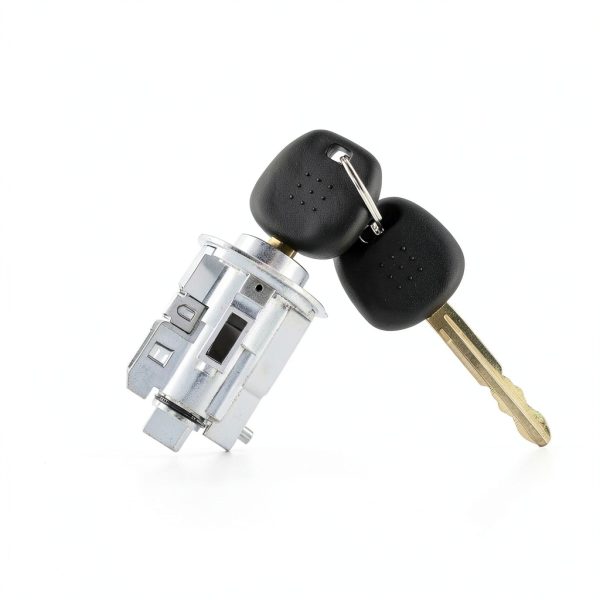 Toyota Ignition Lock Cylinder DORAIBACE Chrome Metal-1