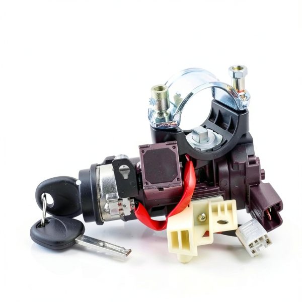 KUTTOLE Ignition Lock Cylinder Steel Housing Black-5