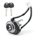 ATRACYPART Ignition Switch Manual Metal Design-0