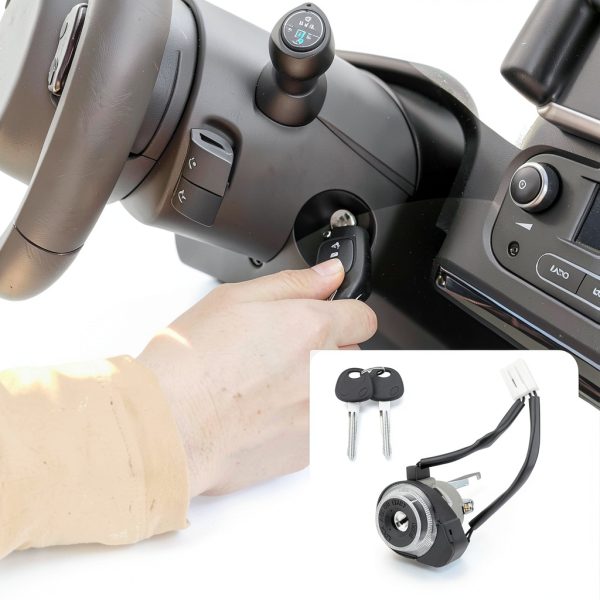 ATRACYPART Ignition Switch Manual Metal Design-6