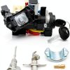 KUTTOLE Ignition Lock Cylinder Steel Housing Black-0