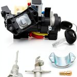KUTTOLE Ignition Lock Cylinder Steel Housing Black-0