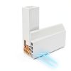 Door Draft Stopper Holikme 2 Pack White Silicone 37 Inch-1