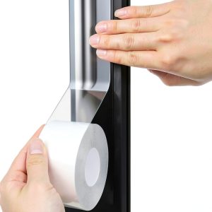 Window Sealing Tape FOURGUN 2in x 33ft Clear Waterproof Draft Blocker-0