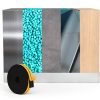 Weather Stripping Seal Strip Trisiki Black 1/2in x 1/4in x 26ft Foam-5
