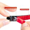 Rubber Weather Stripping 50ft D‑Shape Door Seal by Fingwerk Black-2