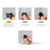 MIKONIYA Weather Stripping Door Seal Dense CR Foam Black 1/2x1/4x13ft-3