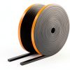 Weather Stripping Seal Strip Trisiki Black 1/2in x 1/4in x 26ft Foam-4