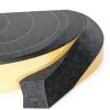 Weather Stripping Seal Strip Trisiki Black 1/2in x 1/4in x 26ft Foam-1