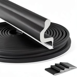 Kerf Weather Stripping Door Seal Bantie 40FT PVC Strip with 4 Gaskets-0