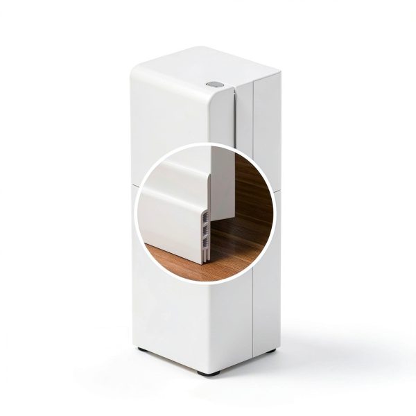 Door Draft Stopper Holikme 2 Pack White Silicone 37 Inch-4