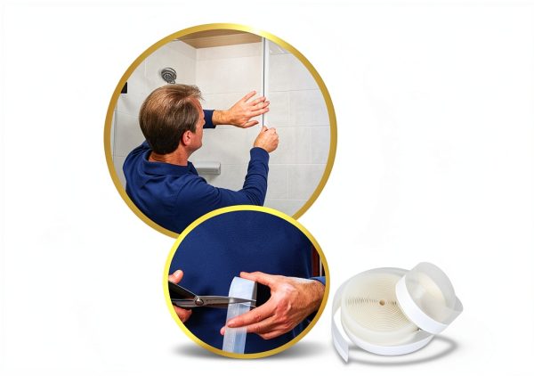 Alien Draft Seal Silicone Strip - Anti-Draft Tape for Doors & Windows-1