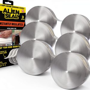 Alien Draft Seal Silicone Strip - Anti-Draft Tape for Doors & Windows-0