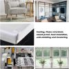 White Door Window Weather Stripping ToLanbbt High Density Foam Tape-5